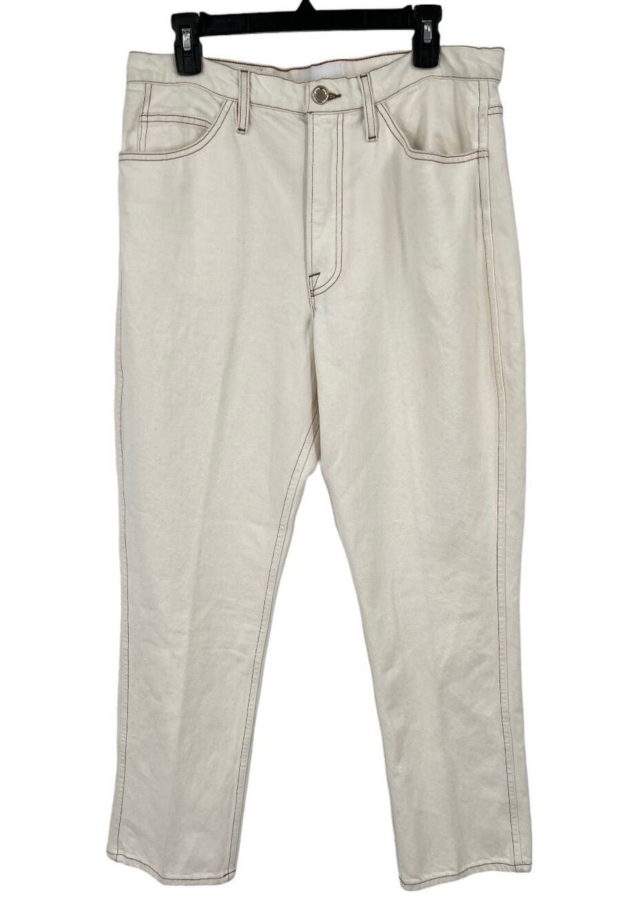 Frame Denim jeans Le Italien True Straight blanc size 32